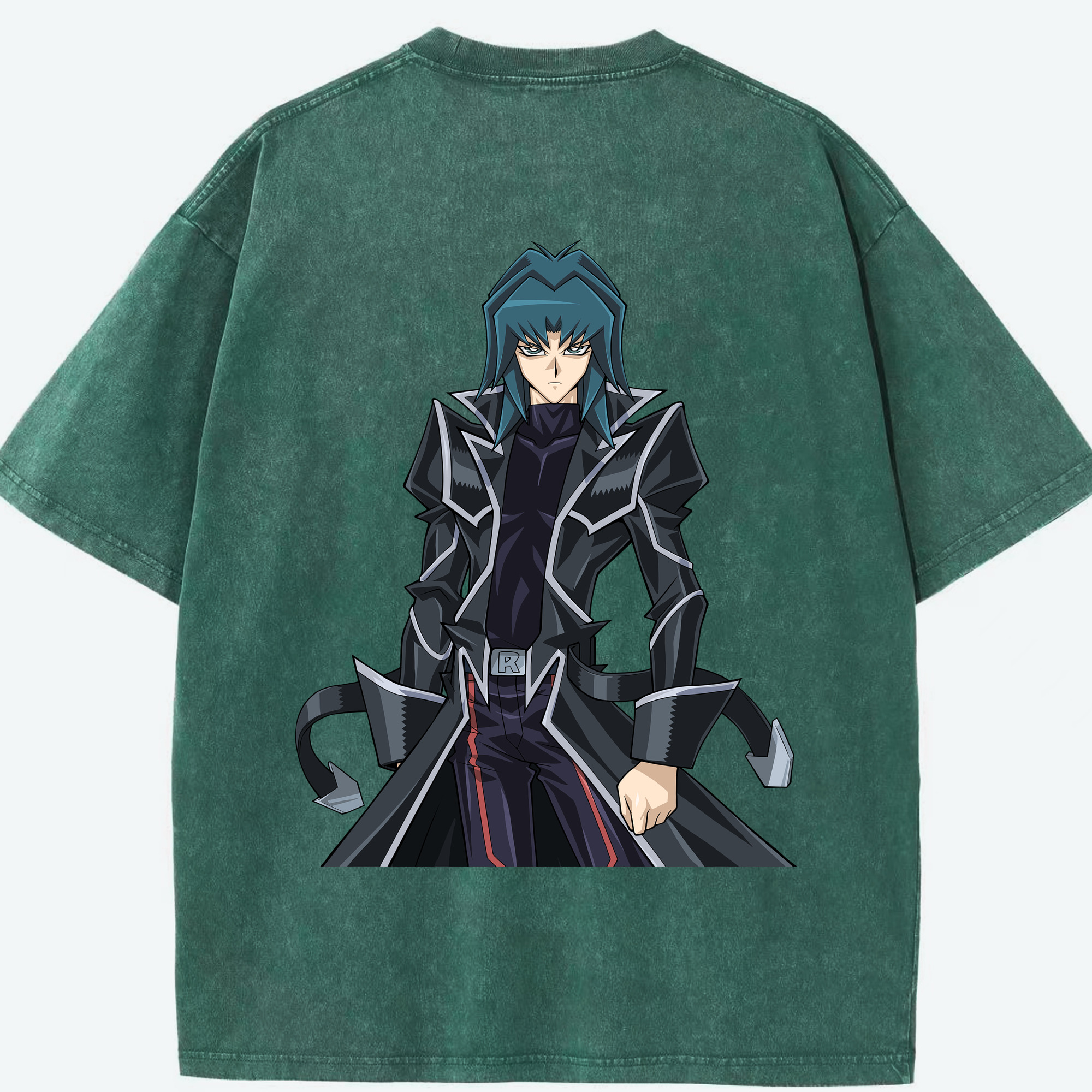 （画像用） 遊☆戯☆王 Yu-Gi-Oh! 綿100% ヴィンテージ風 半袖Tシャツ（背面プリント）